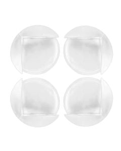 Corner protectors, Kikka Boo, silicone, transparent, 4 pieces, 1 pack