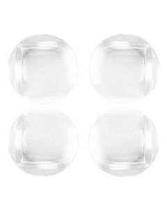 Corner protectors, Kikka Boo, silicone, transparent, 4 pieces, 1 pack