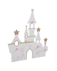 Children's coat hanger, Castle, MDF, 40x3.8x45 cm, 1 piece
