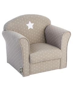Children's armchair, Classic, gray, 50x39x44 cm, 1 piece