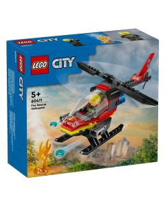 Lego, City, Fire Rescue Helicopter, +5 vjec, 1 copë