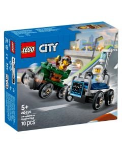 Lego, City, Airplane vs Hospital Bed, +5 vjec, 1 copë