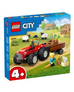 Lego, City, Tractor with Trailer, +4 vjec, 1 copë