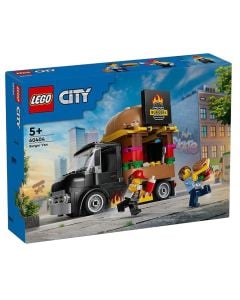 Lego, City, Burger Truck, +5 vjec, 1 copë