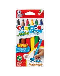 Watercolors, Carioca, Jumbo, 6 colors, 1 piece