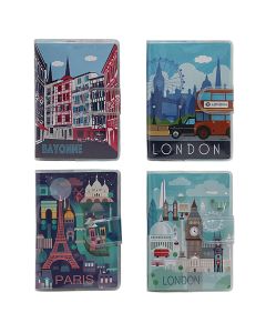 Notebook, City, A7, 1 piece