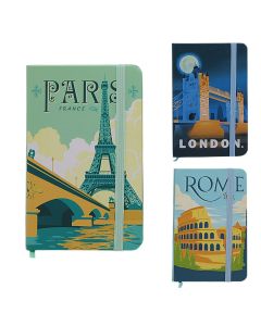 Notepad, City, A6, mixed, 1 piece