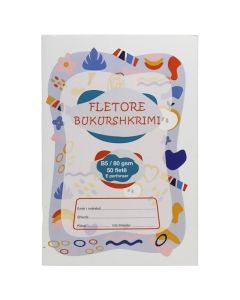 Handwriting Notebook B5, with Perforation, 50 Sheets