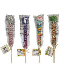 Sweets, Twisty Candy Lollipops, 1 piece