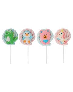 Sweets, Swirl Marshmallow Animals, mixed, 1 piece