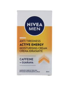 Moisturizing cream for men, Nivea, Active Energy, 50 ml, 1 piece