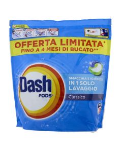 Detergjent kapsulë për rrobat, Dash, Classico, 70 kapsula, 1 pako