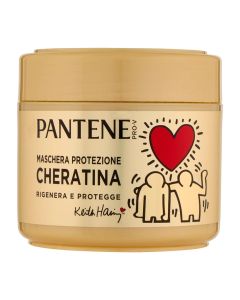 Hair mask, Pantene, Keratina, Regenerates & Protects, 300 ml, 1 piece