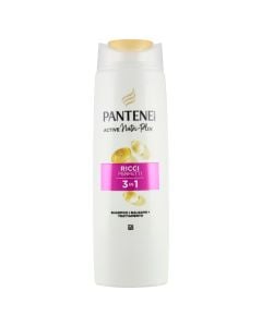 Hair shampoo, Pantene, Ricci Perfetti, 3 in 1, 250 ml, 1 piece