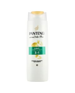 Shampoo for hair, Pantene, Lisci, Effetto Seta, 3 in 1, 250 ml, 1 piece