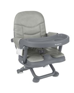 Children's dining chair, Kikka boo, Pappo, plastic, +6 months, gray, 1 piece