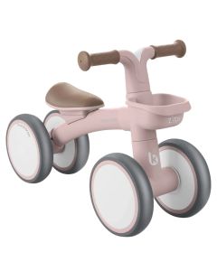 Bicikletë balancuese, Kikka Boo, Zipi, +12 muajsh, 20 kg, rozë, 1 copë