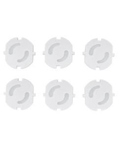 Socket protectors, Kikka Boo, plastic, 6 pieces, 1 pack