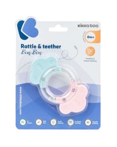 Baby teething toy and scratcher, Kikka Boo, Bon Bon, 0 months +, 1 piece