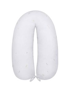 Jastëk nënash, Kikka Boo, Seally Me, pambuk, gri, 150 cm, 1 copë