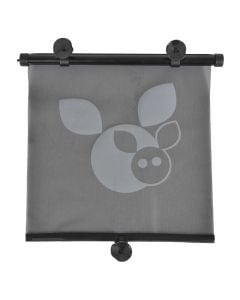Car sunshade, Cangaroo, 45x40 cm, folding, black, 1 piece