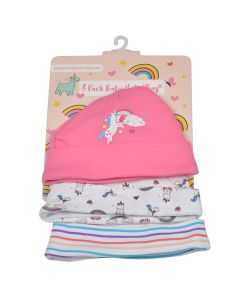 Baby hats, Cangaroo, mixed, 3 pieces, 1 pack