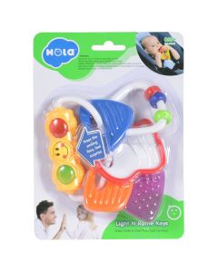 Baby toy, Hola, key, 15x4.5x10 cm, +0 months, plastic, 1 piece