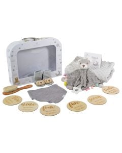 Baby set, Cangaroo, Bearli, gray, 1 piece