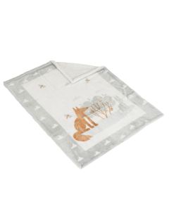 Baby blanket, Cangaroo, Little friends, 80x110 cm, pastel, 1 piece