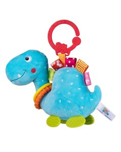 Baby toy, Bali Bazoo, Dino, blue, 1 piece