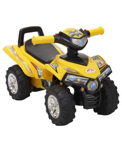 Children's motorcycle, Ride on car, yellow, +12 months, 27 kg, 1 piece
