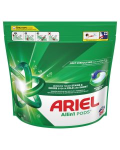 Laundry detergent capsule, Ariel, Mountain Spring, 60 capsules, 1 pack