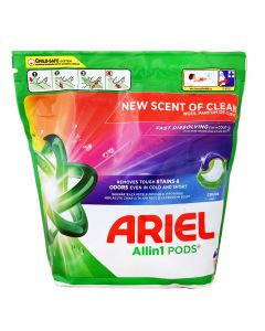 Laundry detergent capsule, Ariel, Color, 60 capsules, 1 piece
