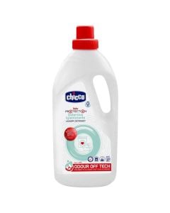 Detergjent higjenizues për rrobat e bebeve, Chicco, +0 muajsh, 1.5 lt, 27 larje, 1 copë