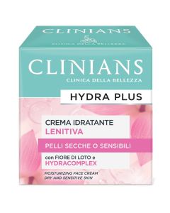 Krem hidratues për fytyrën, Clinians, Dry & Sensitive Skin, 50 ml, 1 copë