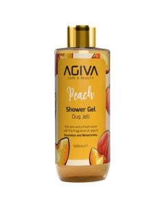 Shower gel, Agiva, Peach, 500 ml, 1 piece