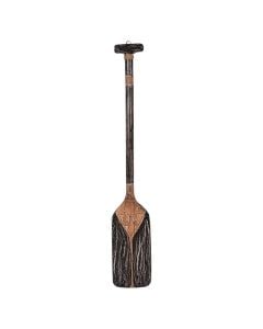 Decorative shovel, Toraja, tropical Albasia wood, black color, 17*4*100 cm