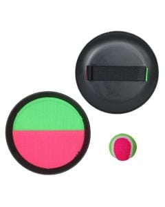Beach racket and ball set, Ø 16 cm