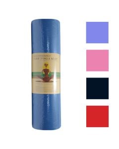 Tapet yoga, Fitness, 183x61 cm, 8 mm, ngjyra mikse