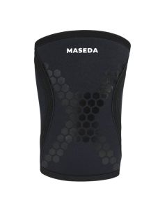 Fitness knee support, Maseda, black color, mixed sizes