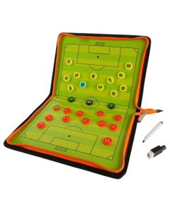 Football tactical scheme, for football coaches, 28x20 cm, foldable