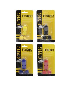 Whistle, Fox, plastic, mixed colors