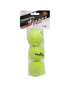 Tennis ball, Velko, 3 pieces, blister