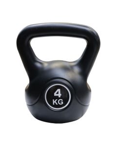 Kettlebell, Try&Do, 4 kg, rubber coating