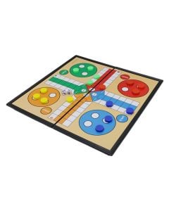 Ludo game, Large, 31x31 cm, plastic material