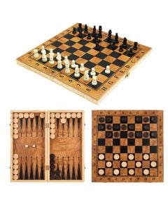 Chessboard, 24x24 cm, wooden material