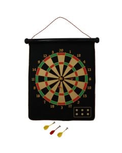 Magnetic folding dartboard, 43 cm