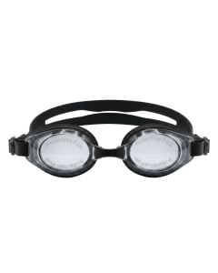 Swimming goggles, 100% silicone, double protection, black color