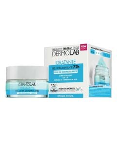 Facial gel, Dermolab, ultra hydrating, normal to combination skin, 72h, 50 ml, 1 piece