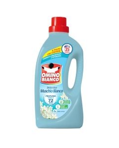 Detergjent likuid për rrobat, Omino Bianco, Muschio Bianco, 1.4 lt, 35 larje, 1 copë